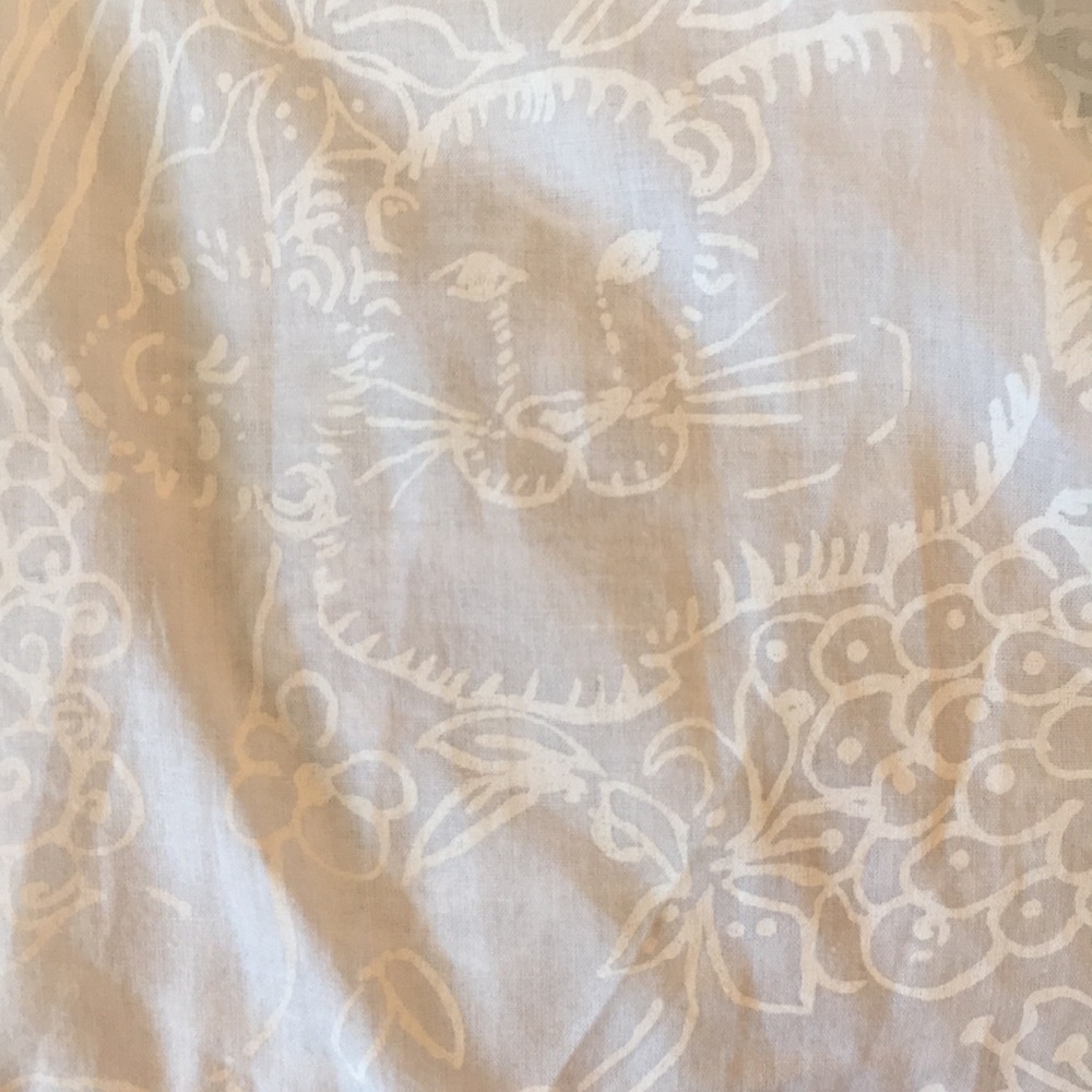 Amazing Pearl Beading Lilly Pulitzer White Tunic S - Picture 8 of 8